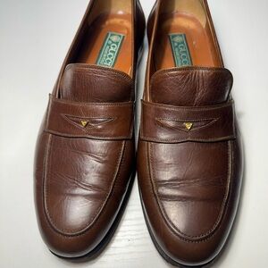 Gucci Men's Brown Leather Loafers